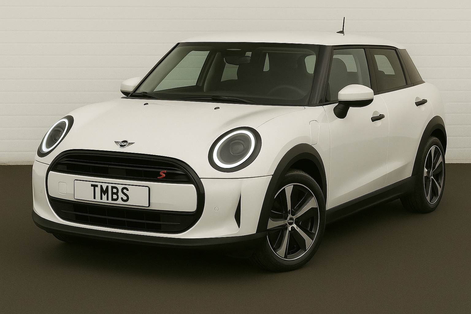 MINI 5-door hatchback (F65) parked outside The MINI and BMW Specialist – servicing available in the West Midlands