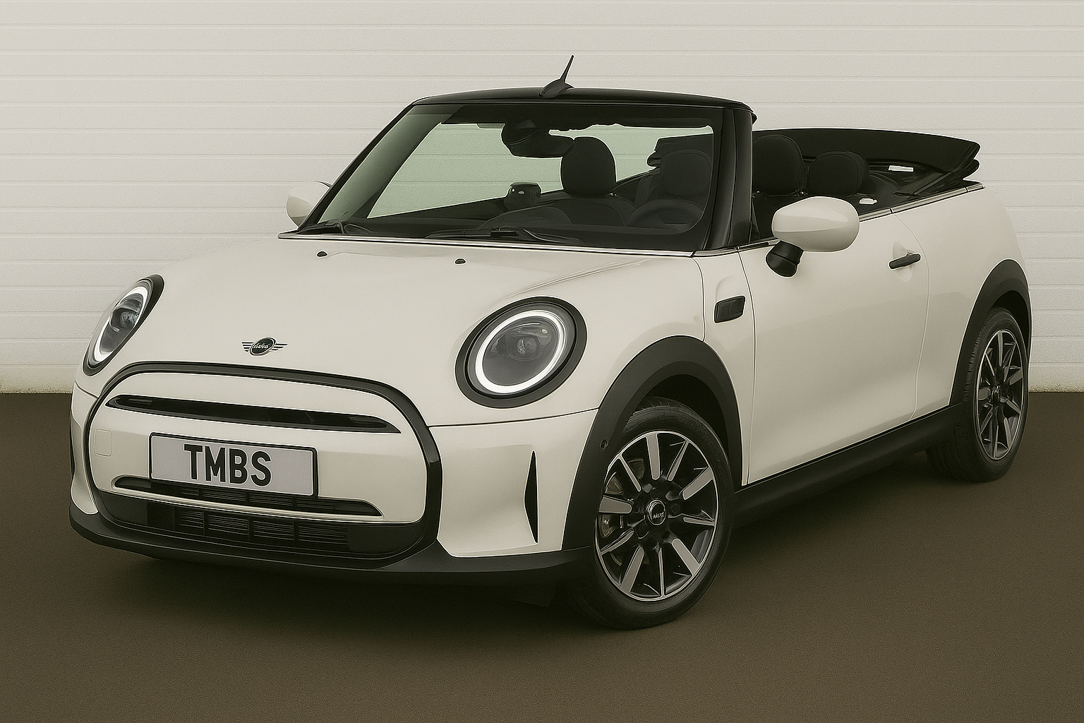 Latest MINI Convertible (F67) outside The MINI and BMW Specialist – expert servicing in the West Midlands