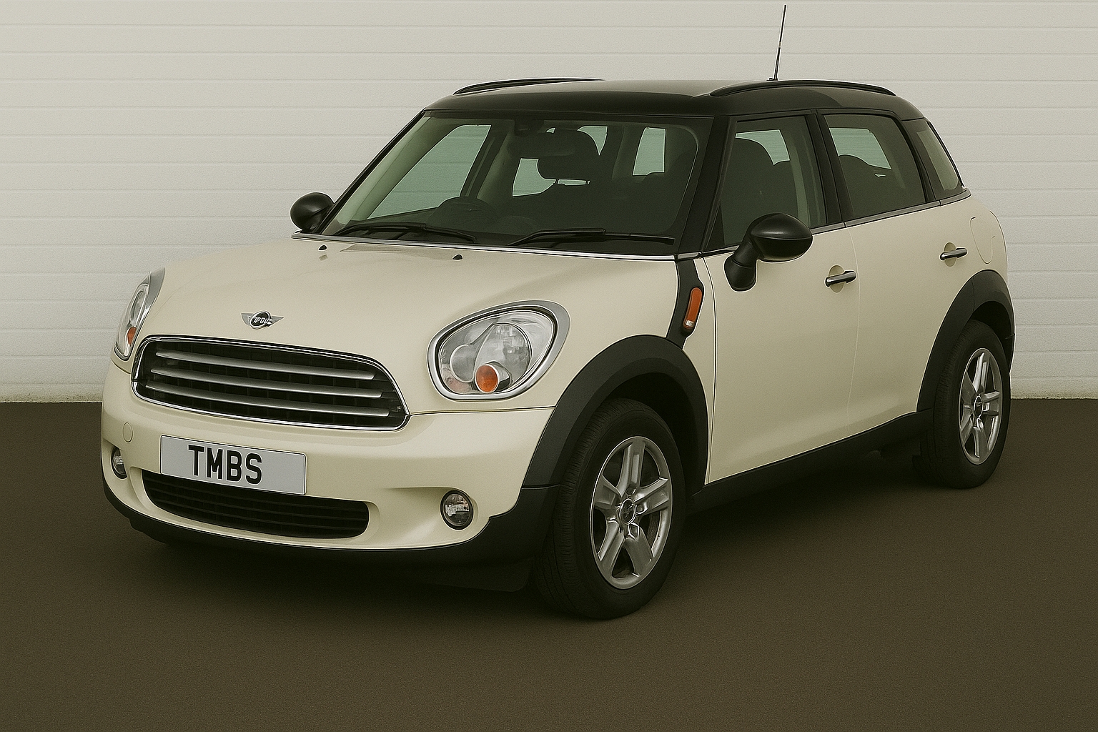 MINI R60 Countryman at The MINI Specialist with TMBS registration plate