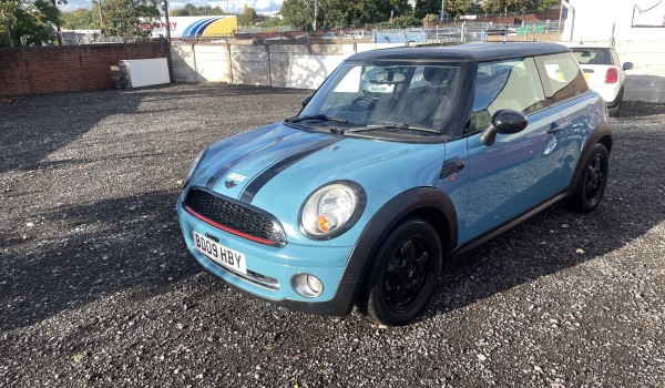 2009 Mini Cooper in Bright Blue with Recon Engine