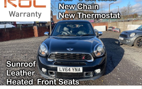 2014 Mini Paceman Cooper S with 8 stamps and new chain
